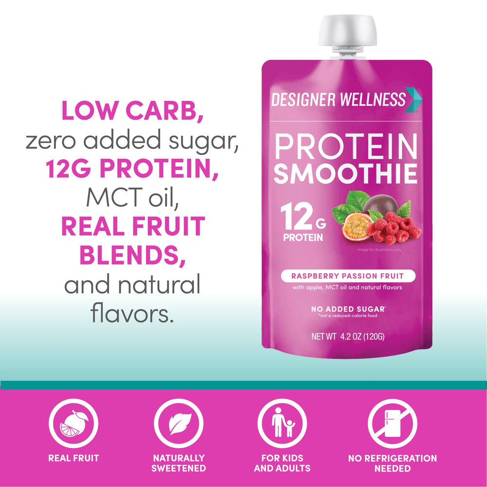 Creamy yogurt-like texture of the smoothie