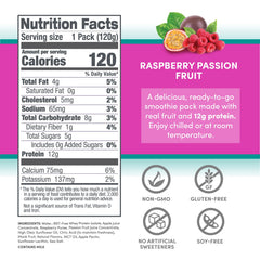 Gluten-free, soy-free, non-GMO ingredients badge