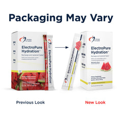 Designs for Health ElectroPure ingredients close-up, vitamin C and bisglycinate minerals.