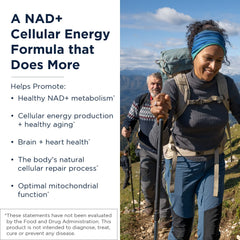 Designs for Health Mito-NR capsules closeup emphasizes 300 mg Niagen per serving.