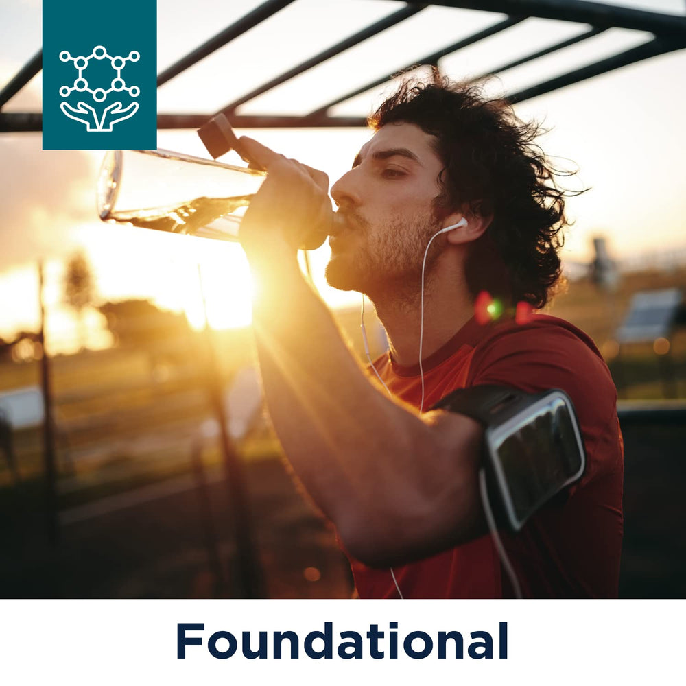 Designs for Health WheyCool instantized powder pours easily into water for quick mixing.