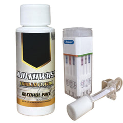 Detox Pack Mouthwash Detox bottle, 2 oz, vanilla flavor, alcohol-free