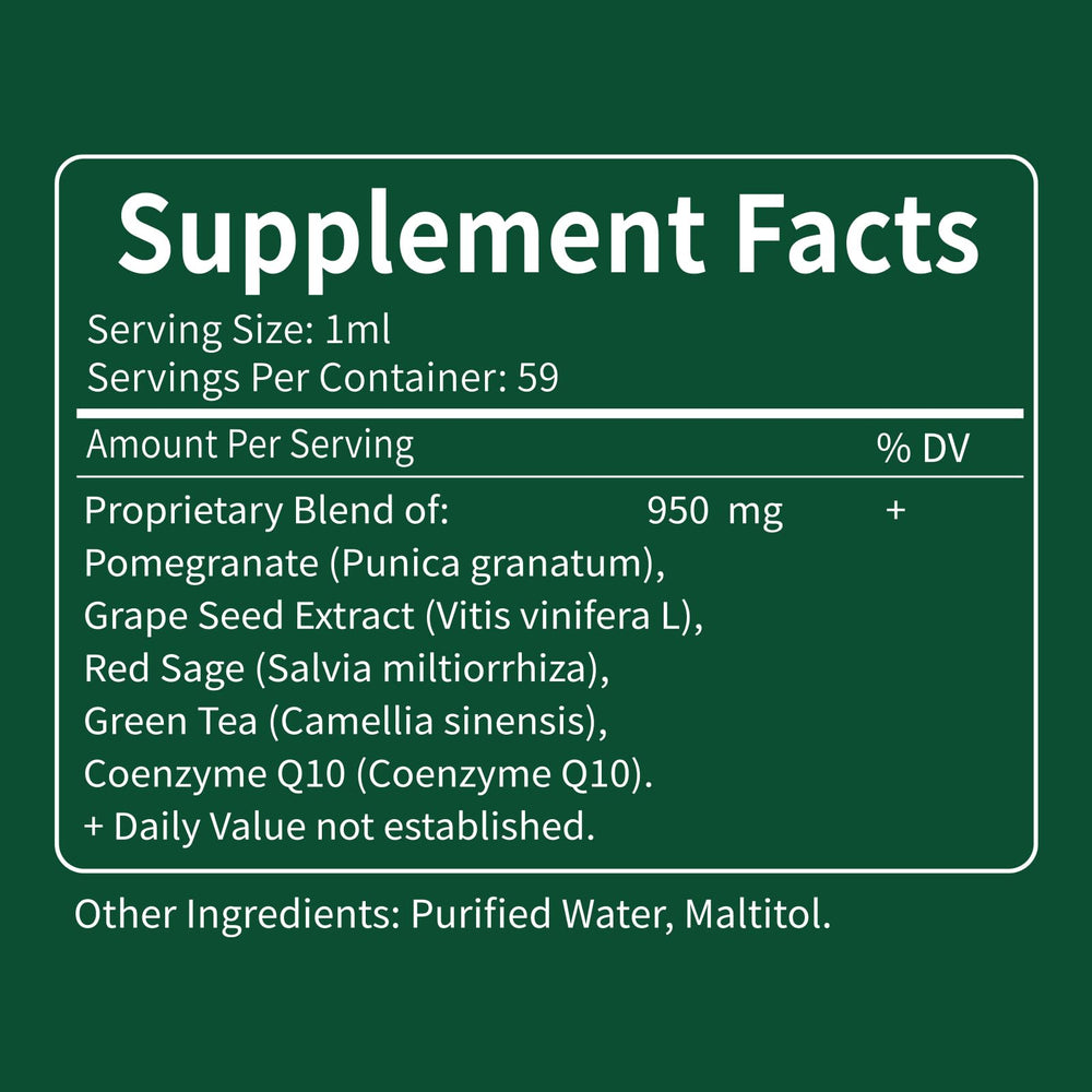 DetoxenNATURE Pomegranate Drops packaging and box