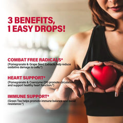 Illustration highlighting immune support ingredients in DetoxenNATURE drops