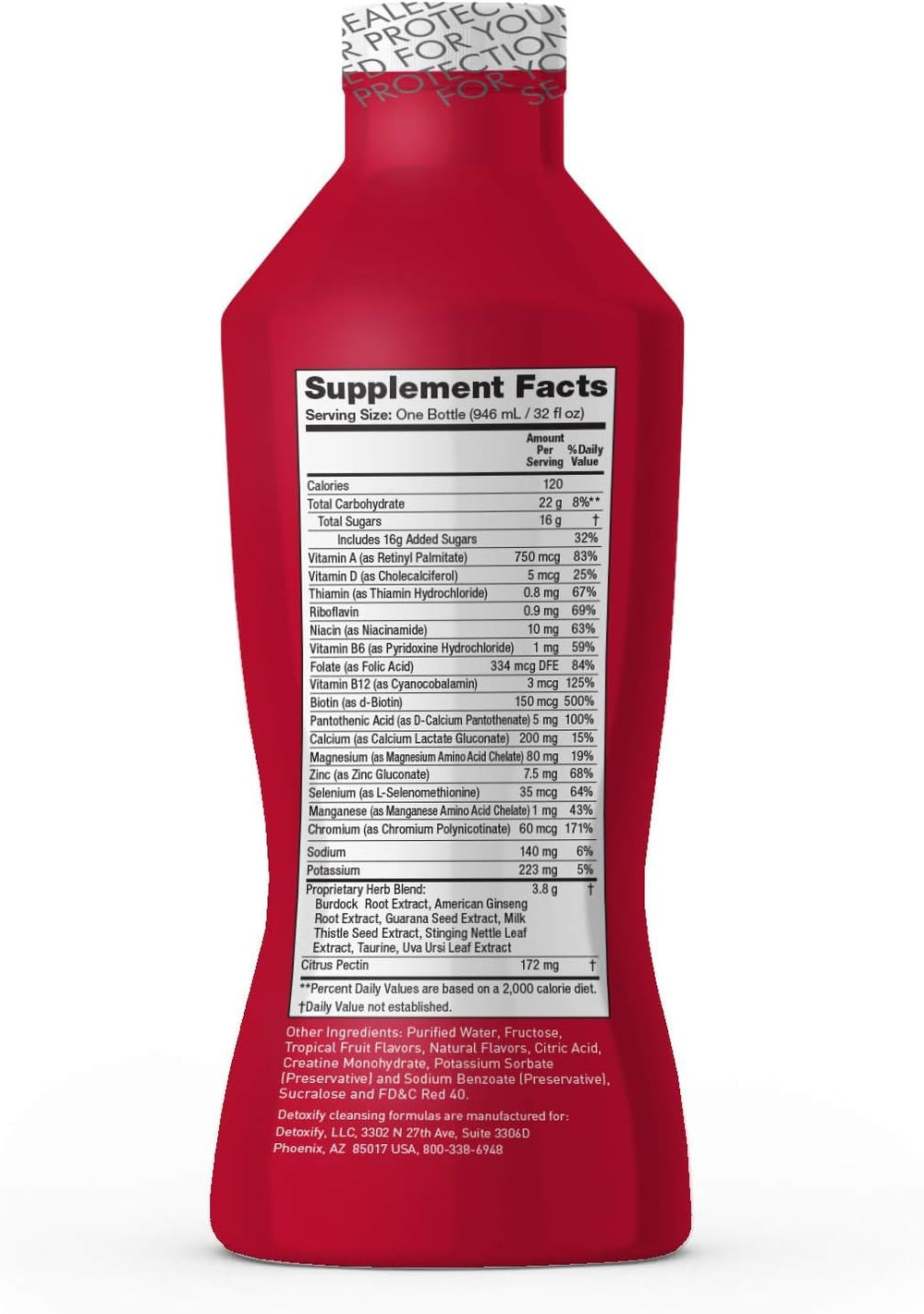 Detoxify Mega Clean NT sticker packaging to motivate your cleanse routine.