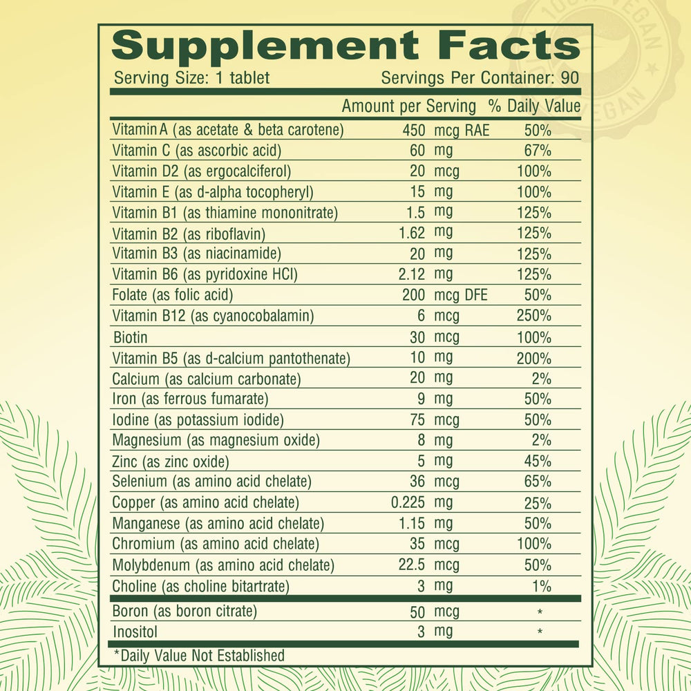 Two DEVA Tiny Tablets bottles in 2-pack packaging