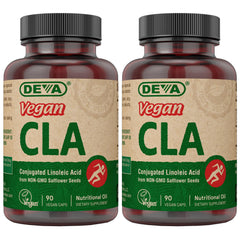 DEVA Vegan CLA 2-Pack bottle front