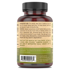 Ingredient blend including Triphala, psyllium husk, and senna