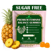 DEWANG Feminine Balance Gummies bottle on a clean white background