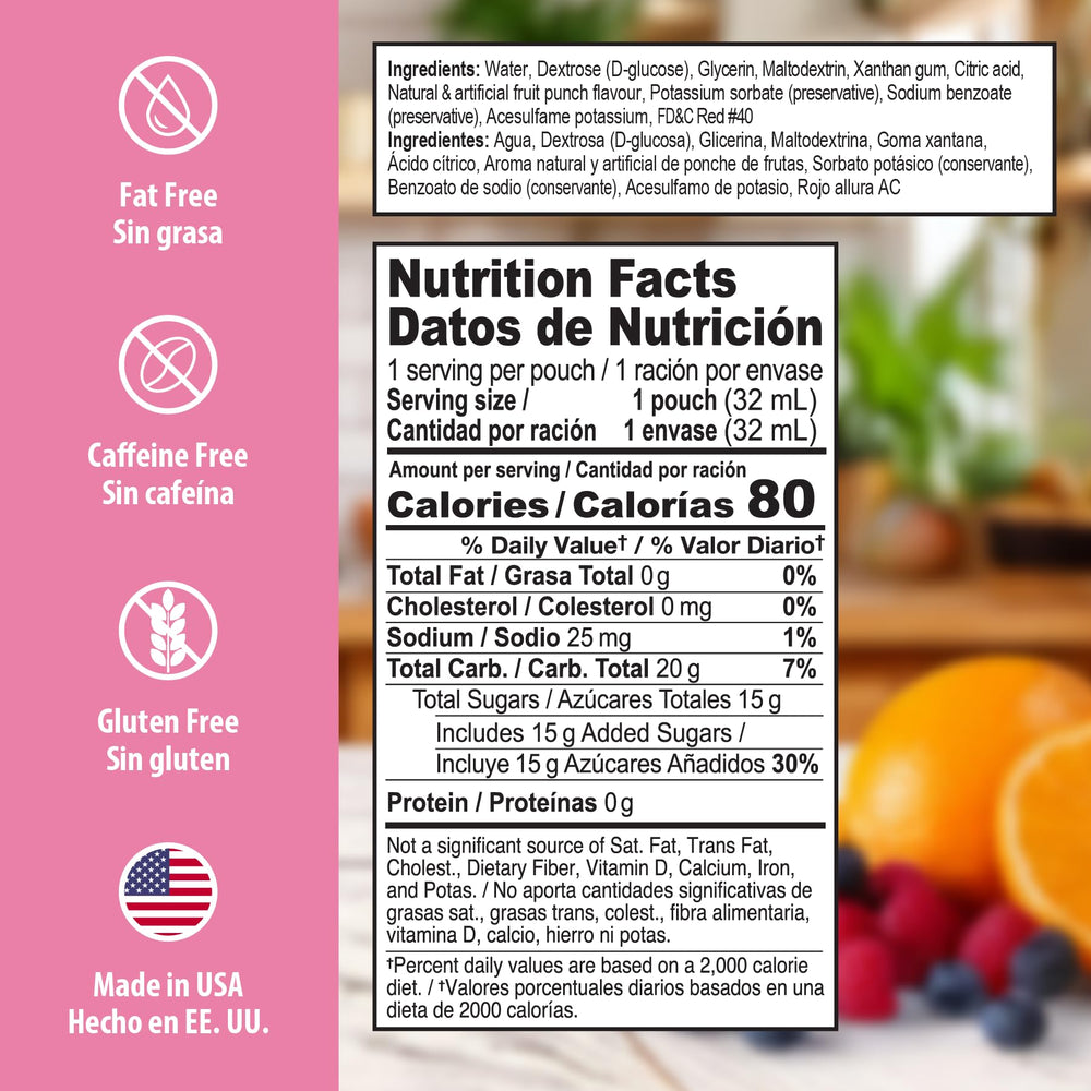 Dex4 glucose gel on-the-go use shows easy grab-and-go.