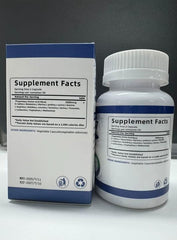 DFTLUUE plant-based capsules ready to swallow for clean daily support.