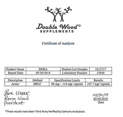 Globally sourced ingredients for DHEA 100mg