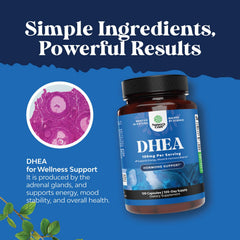 DHEA energy and focus supplement