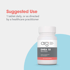 Scored DHEA tablets for easy dosing