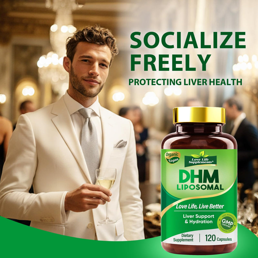 Back label showing supplement facts of DHM 1000mg bottle