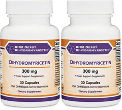 Label of Dihydromyricetin (DHM) Liver Support supplement