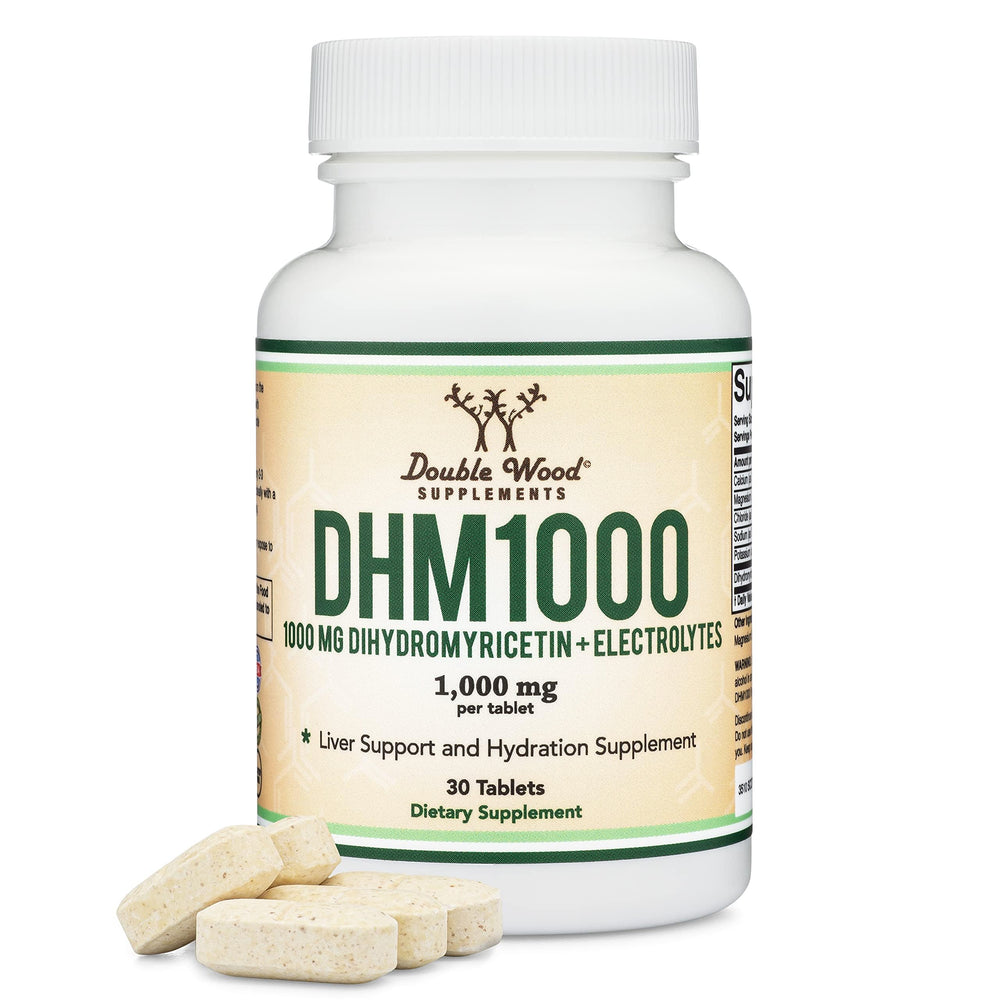DHM1000 tablets bottle front view