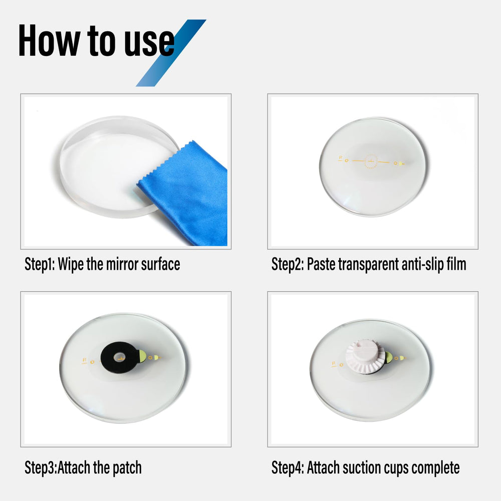 Transparent soft film anti-slip tape for lens positioning