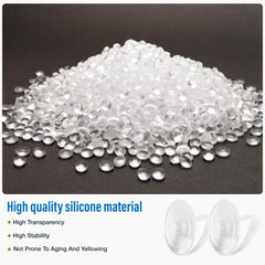 Screw-on silicone nose pads for eyeglasses, 13mm, Dhoptical, image 1 of 9