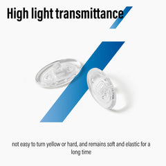 Screw-on silicone nose pads for eyeglasses, 13mm, Dhoptical, image 2 of 9