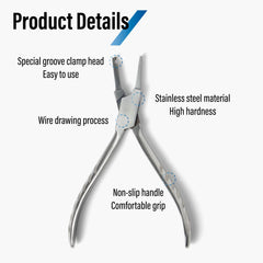 Durable eyewear repair kit component with compact design