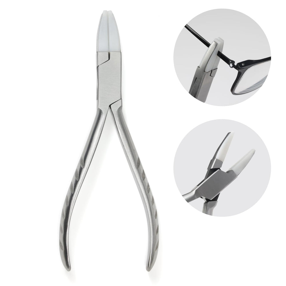 Dhoptical eyeglasses frame pliers - universal frame leg adjustment tool