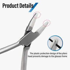 Ergonomic, user-friendly design for easy DIY eyeglass repairs