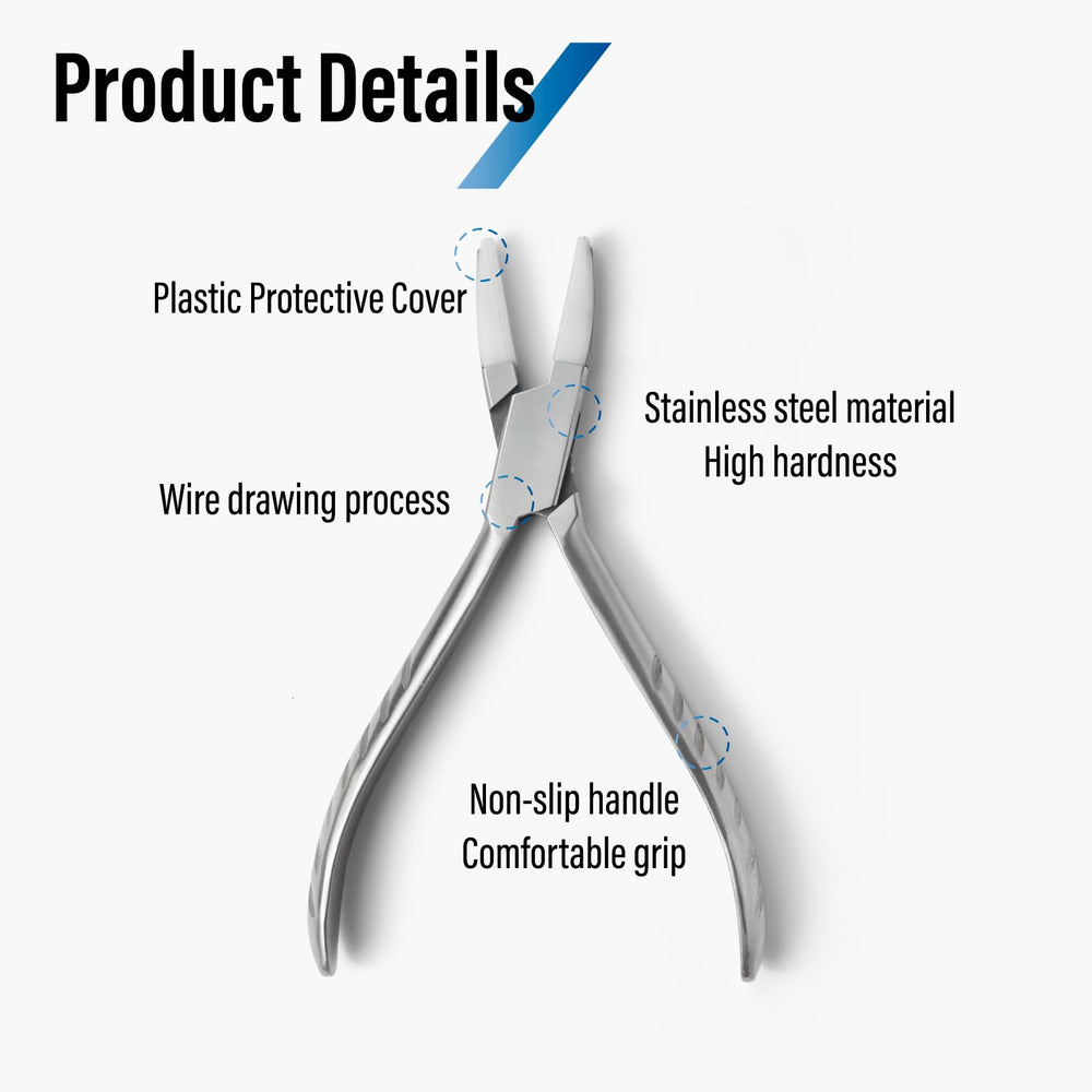 Compatible with titanium alloy and stainless steel eyeglass frames