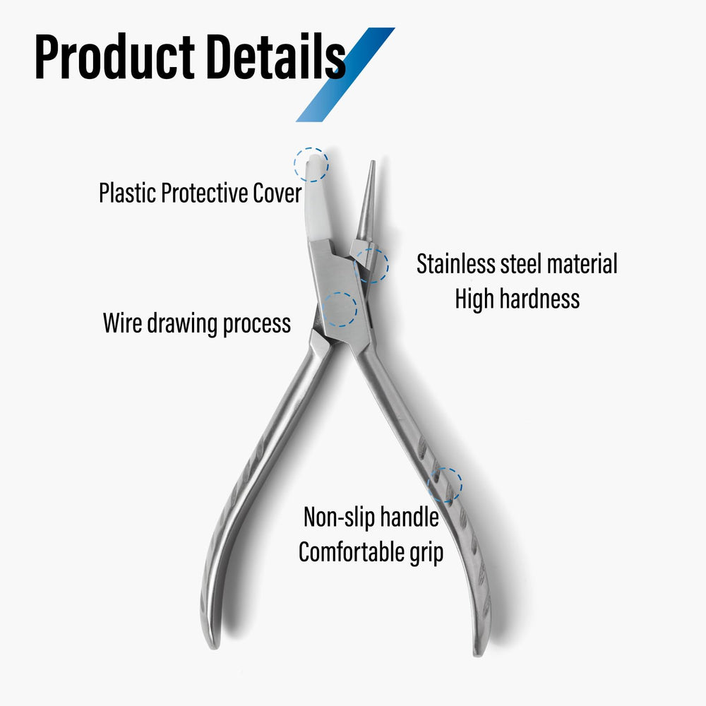 Durable, corrosion-resistant eyeglass repair tool