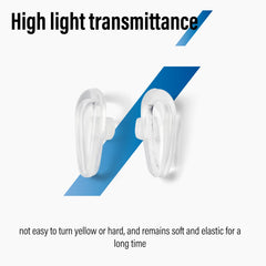 Screw-in nose pad replacement for eyewear shop display