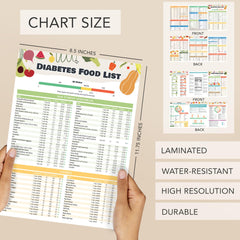 Durable laminated charts with markers for everyday use