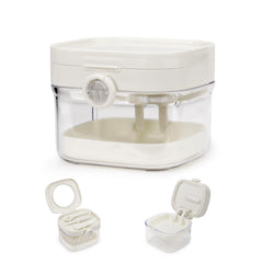 Diakey 2-in-1 retainer case with mirror lid