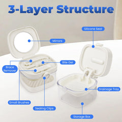 Lower soaking layer with filter basket
