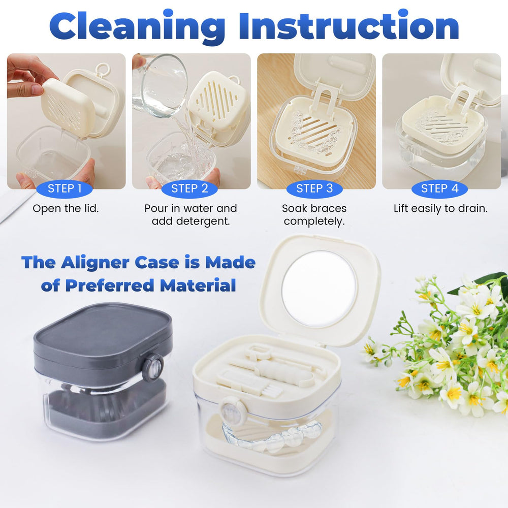 Detachable tray for deep cleaning
