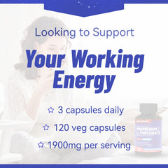 Ingredients listing for Magnesium L-Threonine capsules