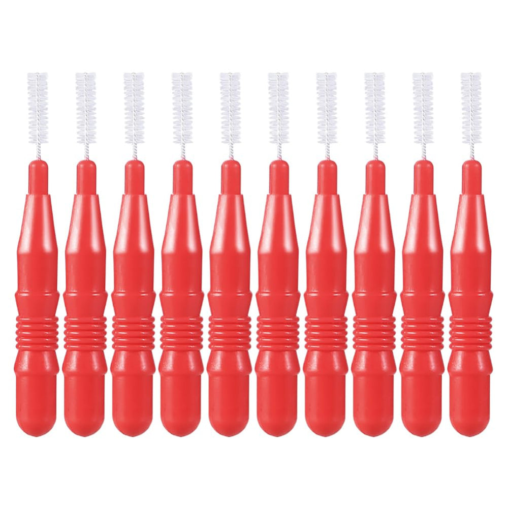 Didiseaon interdental brush set for braces – blue plastic handle