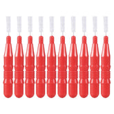 Didiseaon interdental brush set for braces – blue plastic handle