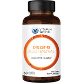 Vitamin World Digest-13 Multi-Enzyme bottle with 60 caplets