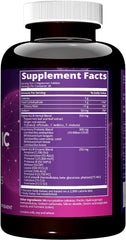 Close-up of Digest-All IC Probiotics label showing gluten-free and vegetarian certifications