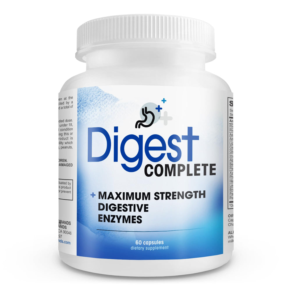 Digest Complete bottle and label