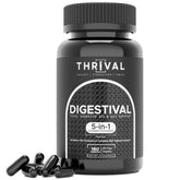 Digestival 5-in-1 Gut Health Formula hero image with bottle