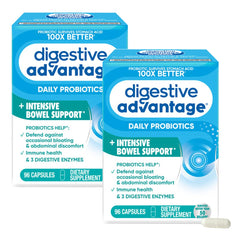 Digestive Advantage IBS Probiotics 96-count capsules hero image