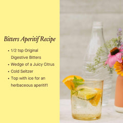 Serving Urban Moonshine Digestive Bitters being taken or added to a beverage