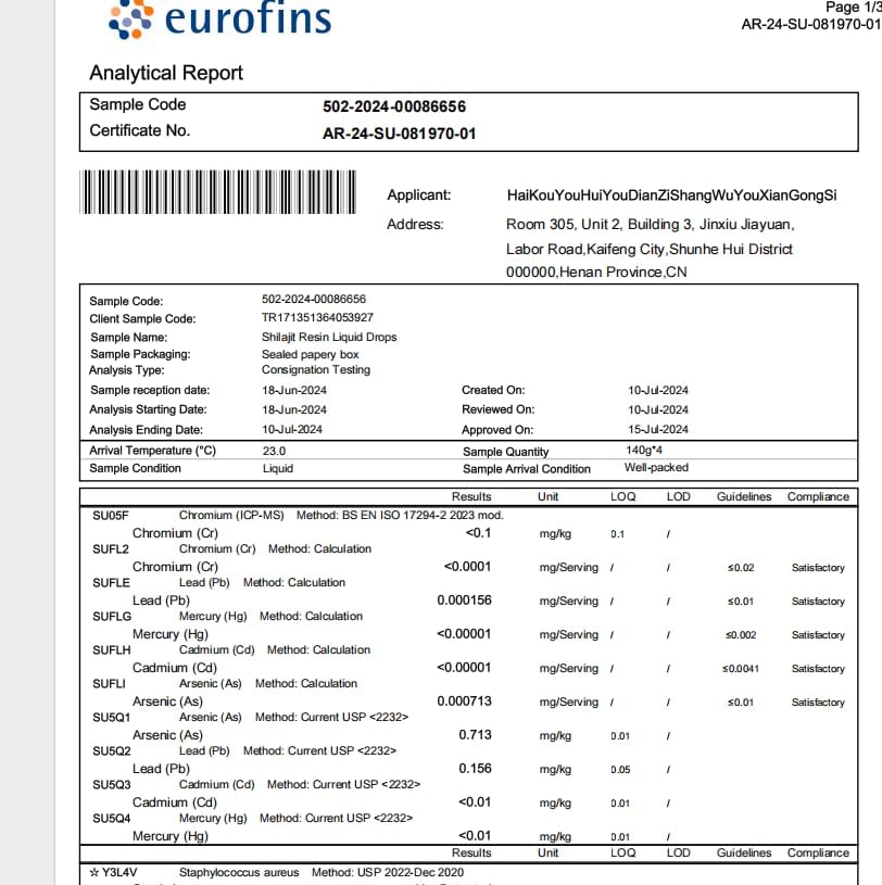 Shilajit resin supports digestion and provides natural energy boost