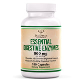 Double Wood Digestive Enzymes 800mg bottle front
