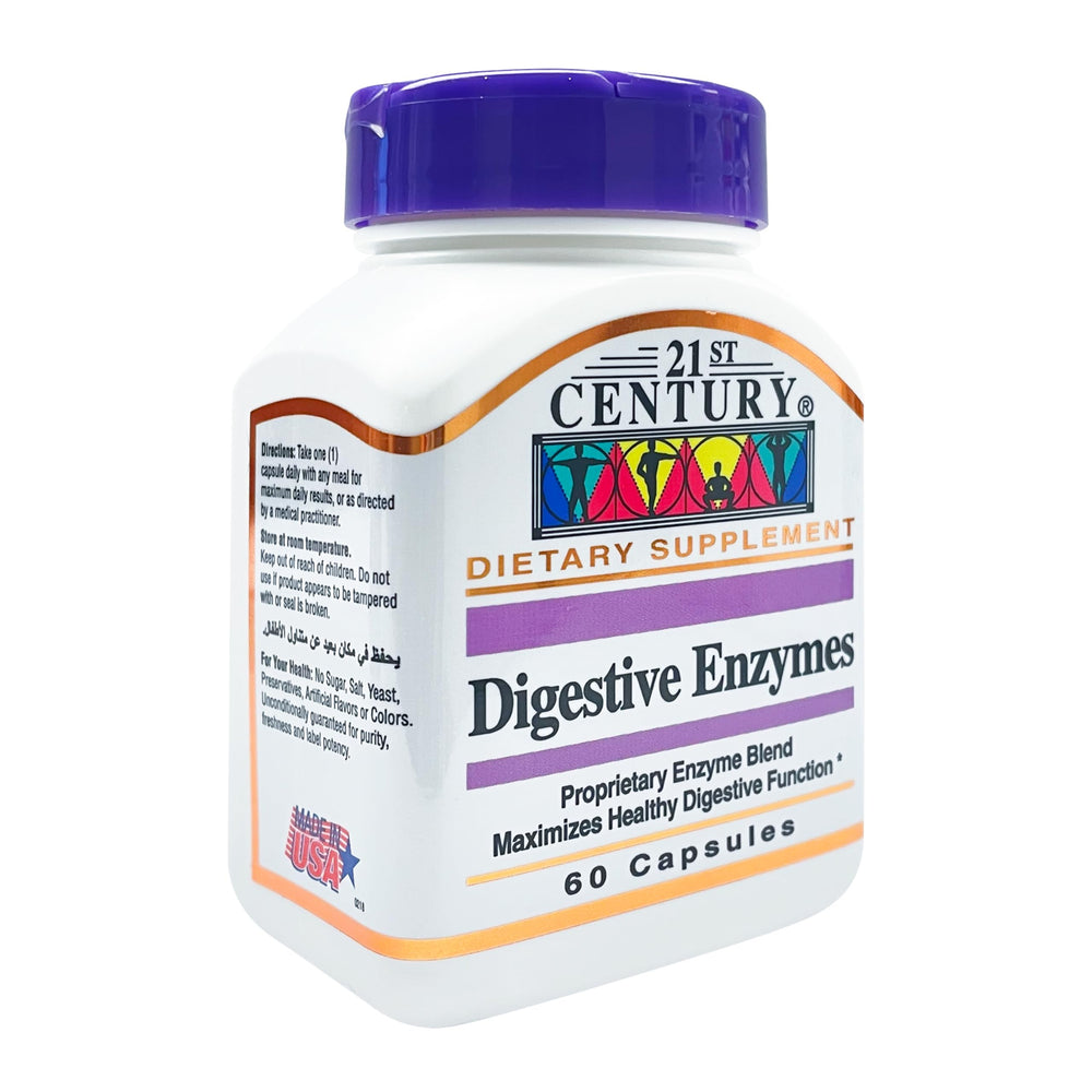 Package of three bottles of 21st Century Digestive Enzymes
