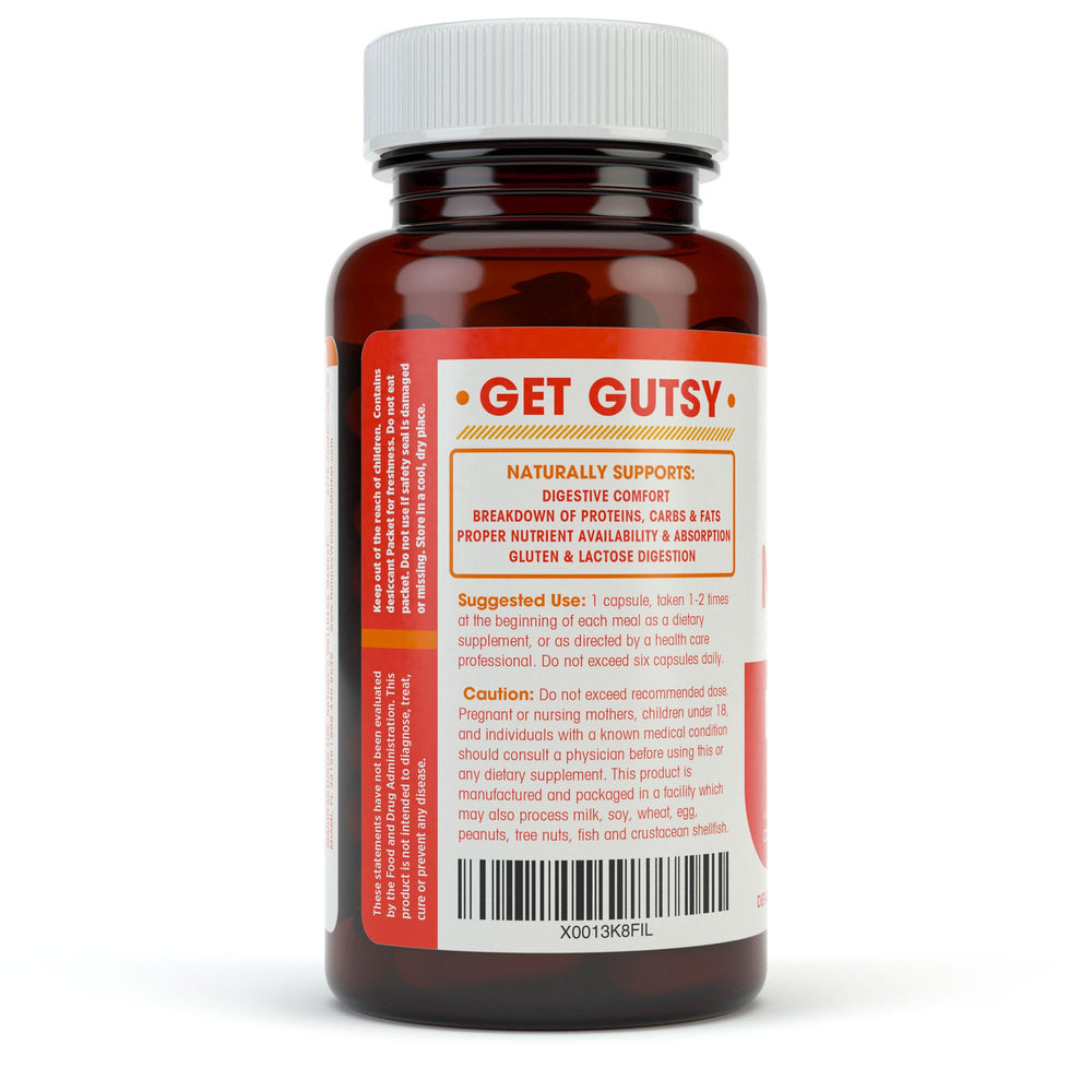 Natural ingredients and quality processing for digestive support