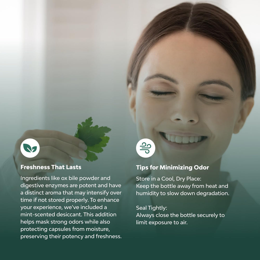 Pancreatic enzyme blend with trypsin and bromelain illustration