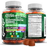 Bottle of Clean Nutraceuticals Digestive Enzymes with Probiotics Gummies