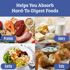 Gluten-free vegetarian digestive enzyme supplement